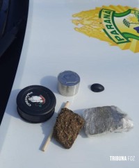 Polícia Rodoviária Estadual apreende maconha durante abordagem na PR-495 em Santa Helena