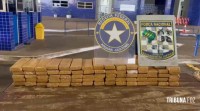Receita Federal apreende van com 75,9 Kg de maconha na Ponte da Amizade