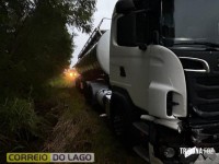 Colisão traseira deixa condutora ferida em Santa Helena