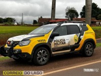 Colisão entre três veículos é registrada na PR-488 em Santa Helena