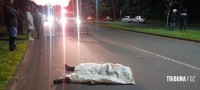 Homem morre atropelado por veículo na Av. Safira