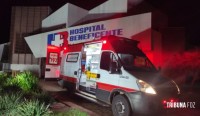 Aluno é socorrido pelo SAMU após sofrer queda em colégio de Santa Helena