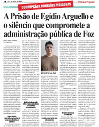 A Prisão de Egídio Arguello e o silêncio que compromete a administração pública de Foz