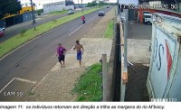 Polícia Civil divulga imagens de suspeitos de tentativa de homicídio em Foz do Iguaçu