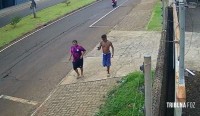 Polícia Civil divulga imagens de suspeitos de tentativa de homicídio em Foz do Iguaçu