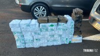 Policia Federal prende duas pessoas com mercadorias contrabandeadas em Foz do Iguaçu