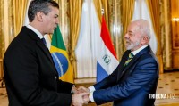 Lula e Santiago Peña conversam sobre caso de espionagem da Abin