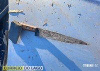 Casal é esfaqueado na presença de crianças durante a madrugada no distrito de Moreninha, em Santa Helena