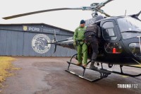 PCPR celebra 9 anos do Grupamento de Operações Aéreas com 3.800 missões