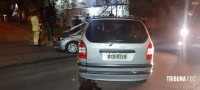 Passageira de veículo fica ferida após colisão na Vila Yolanda