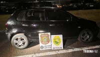 BPFRON e PF/NEPOM apreendem veículo carregado com maconha em Foz do Iguaçu