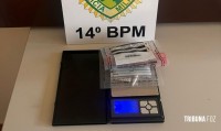 Polícia Militar aborda homem com cocaína em São Miguel do Iguaçu