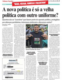 Falcatruas também na Câmara Municipal? Ex-assessor do Ver. Ranieri na mira da polícia
