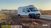 Motorista morre após capotamento de veículo entre Santa Helena e Entre Rios do Oeste