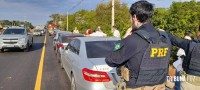 Siate socorre quatro vítimas após engavetamento de quatro veículos na Av. das Cataratas
