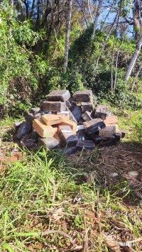 BPFRON, PC e PF/NEPOM apreendem 2.579,8 Kg de maconha na zona rural de Santa Helena