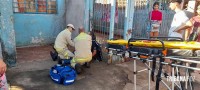 Homem de 59 anos é socorrido pelo Siate após ser agredido no laguinho do Porto Meira