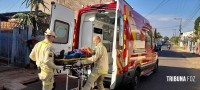 Homem de 59 anos é socorrido pelo Siate após ser agredido no laguinho do Porto Meira