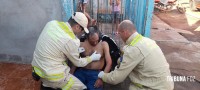 Homem de 59 anos é socorrido pelo Siate após ser agredido no laguinho do Porto Meira