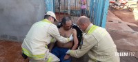 Homem de 59 anos é socorrido pelo Siate após ser agredido no laguinho do Porto Meira