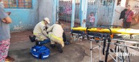 Homem de 59 anos é socorrido pelo Siate após ser agredido no laguinho do Porto Meira