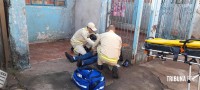 Homem de 59 anos é socorrido pelo Siate após ser agredido no laguinho do Porto Meira