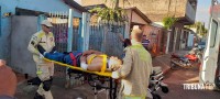Homem de 59 anos é socorrido pelo Siate após ser agredido no laguinho do Porto Meira