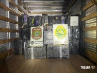 PF, PM e PC localizam depósito de produtos contrabandeados em Foz do Iguaçu
