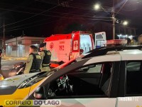 Idosa fica ferida após atropelamento em Santa Helena