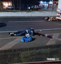 Motociclista morre em acidente na BR-277 em Santa Terezinha de Itaipu