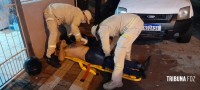 Trabalhador de moto Uber é baleado durante assalto no Jardim Tarobá