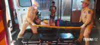 Trabalhador de moto Uber é baleado durante assalto no Jardim Tarobá