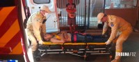Trabalhador de moto Uber é baleado durante assalto no Jardim Tarobá