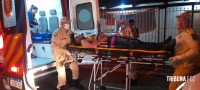 Trabalhador de moto Uber é baleado durante assalto no Jardim Tarobá
