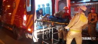 Trabalhador de moto Uber é baleado durante assalto no Jardim Tarobá