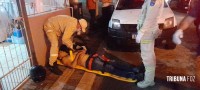 Trabalhador de moto Uber é baleado durante assalto no Jardim Tarobá