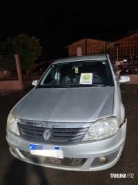 PM recupera veiculo roubado em São Miguel do Iguaçu