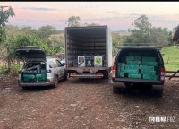 Forças policiais localizam depósito com 4 toneladas de drogas em Santa Helena