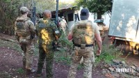 Forças policiais localizam depósito com 4 toneladas de drogas em Santa Helena