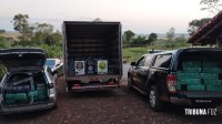 Forças policiais localizam depósito com 4 toneladas de drogas em Santa Helena