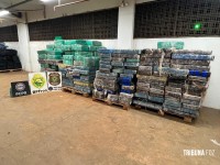 Forças policiais localizam depósito com 4 toneladas de drogas em Santa Helena