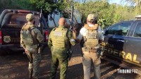 Forças policiais localizam depósito com 4 toneladas de drogas em Santa Helena