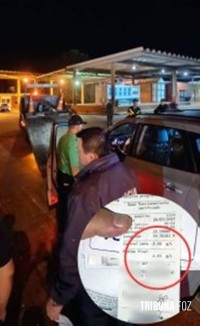 Condutor estrangeiro é preso por embriagues ao volante na Aduana Argentina