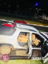 BPFRON e PF apreendem cigarros contrabandeados, armas de fogo e veículos adulterados em São Miguel do Iguaçu