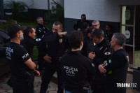 Forças policiais deflagram a 2ª fase da Operação Narciso II em Foz do Iguaçu