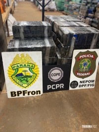 Forças policiais prendem condutor que levava 515,8 quilos de maconha dentro do veículo em Foz do Iguaçu