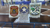 Receita Federal apreende 4,3 Kg de maconha ocultos em fundo falso na Ponte da Amizade