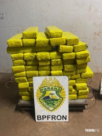 BPFRON apreende menor com veículo carregado de maconha em Foz do Iguaçu
