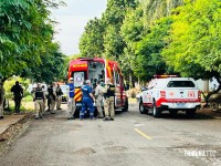 PM prende três pessoas com arma e drogas no Lagoa Dourada. Um dos preso foi baleado tentando fugir