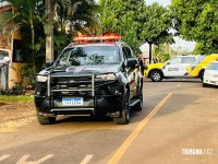 PM prende três pessoas com arma e drogas no Lagoa Dourada. Um dos preso foi baleado tentando fugir